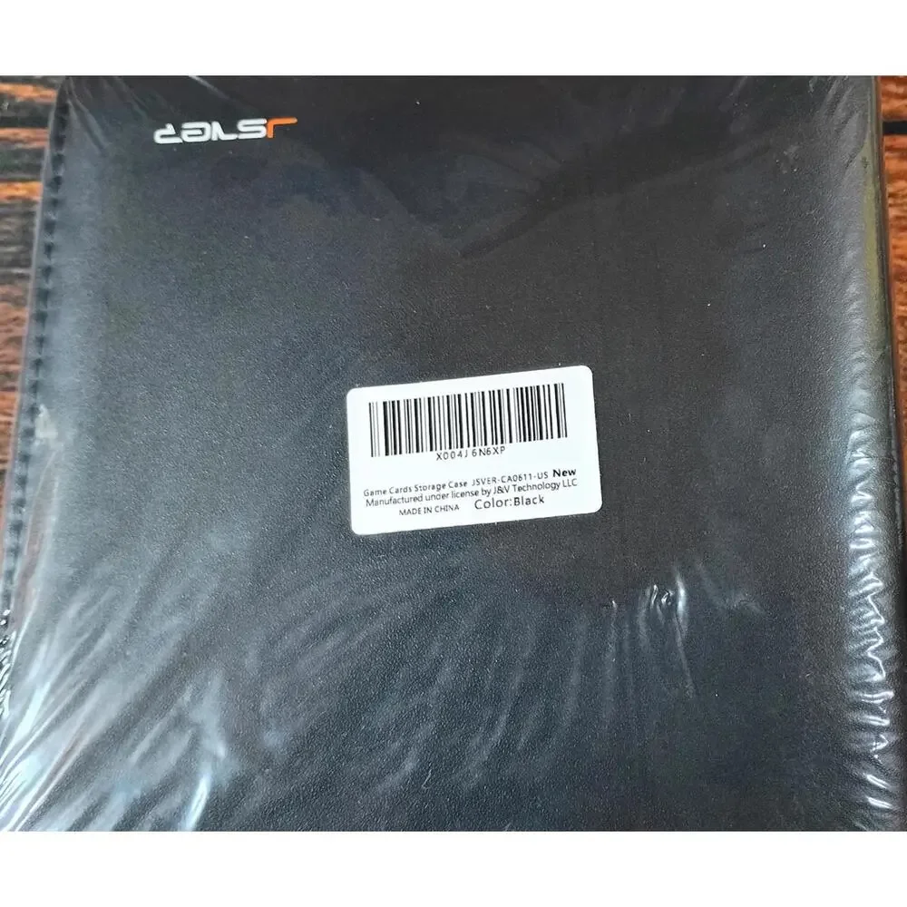 Jasver Black Game Card Storage‎ Case